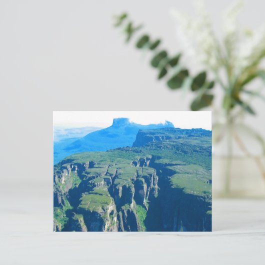 Venezuela - Landschap van het vliegtuig - Fine Art Briefkaart (Staand voorkant)