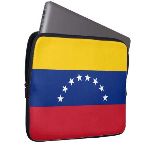 Venezuela Laptop Sleeve (Voorkant Rechts)