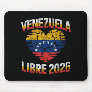 Venezuela Libre 2026 Venezuela Hart Vlag Muismat