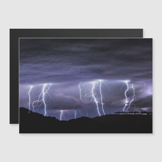 Venezuela Lightnings Magnetische Kaart (Voorkant / Achterkant)