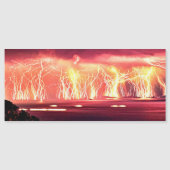 Venezuela Lightnings Magnetische Kaart (Voorkant)