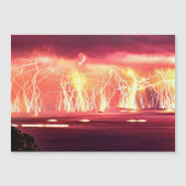 Venezuela Lightnings Magnetische Kaart (Voorkant)