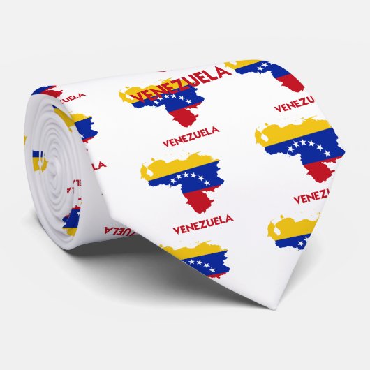 VENEZUELA MAP STROPDAS (Opgerold)