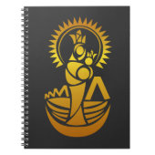 Venezuela Maracaibo Virgen Chinita Chiquinquira Notitieboek (Voorkant)