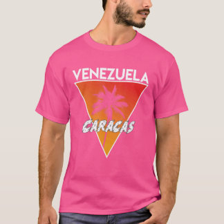 Venezuela met zonnige kleuren t-shirt