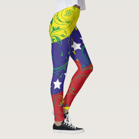 Venezuela mi Bandera VEN01 Leggings (Rechts)