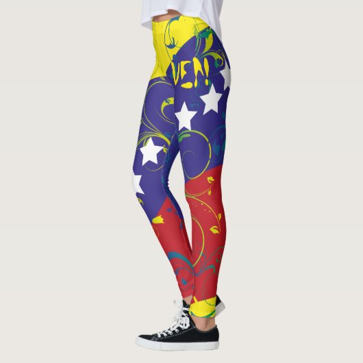 Venezuela mi Bandera VEN01 Leggings (Links)