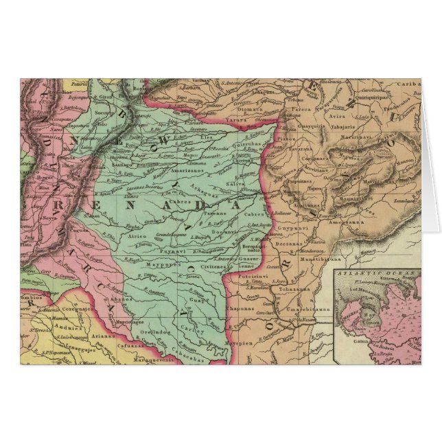 Venezuela, New Grenada en Equador (Voorkant Horizontaal)