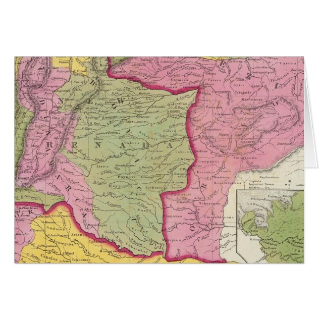 Venezuela, New Grenada en Equador (Voorkant Horizontaal)