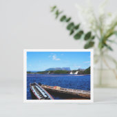 Venezuela Oerwoud Landschap met Boats Briefkaart (Staand voorkant)