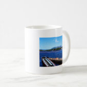 Venezuela Oerwoud Landschap met Boats Koffiemok (Voorkant rechts)