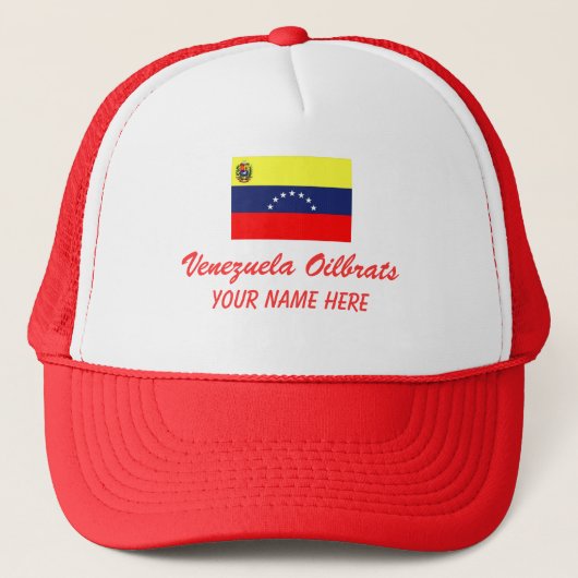 Venezuela - Oilbraten - Gepersonaliseerd Pet (Voorkant)