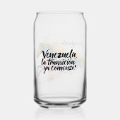 Venezuela | Orgullo Venezolano Blikvorm Glas (Achterkant)