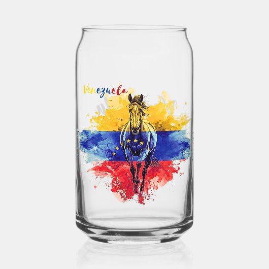 Venezuela | Orgullo Venezolano Blikvorm Glas (Voorkant)