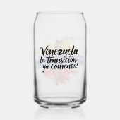 Venezuela | Orgullo Venezolano Blikvorm Glas (Achterkant)