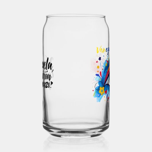 Venezuela | Orgullo Venezolano Blikvorm Glas (Rechts)