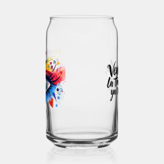 Venezuela | Orgullo Venezolano Blikvorm Glas (Links)