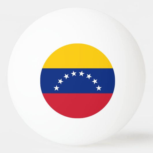 Venezuela Pingpongbal (Achterkant)