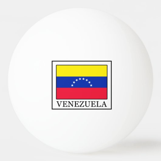 Venezuela Pingpongbal (Voorkant)