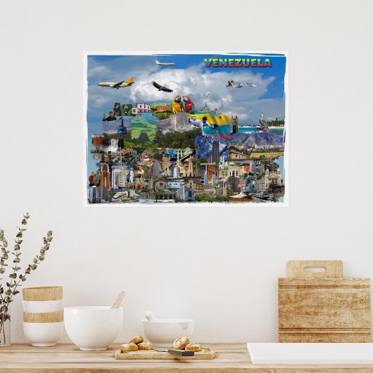Venezuela Poster (Keuken)