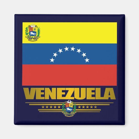 "Venezuela Pride" Magneet (Voorkant)