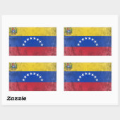 Venezuela Rechthoekige Sticker (Vel)