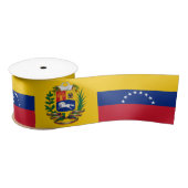 Venezuela Ribbon, Embleem, Patriot, Venezolaanse v Satijnen Lint (Spoel)
