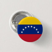 Venezuela Ronde Button 3,2 Cm (Voorkant /achterkant)