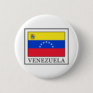 Venezuela Ronde Button 5,7 Cm