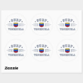 Venezuela Ronde Sticker (Vel)