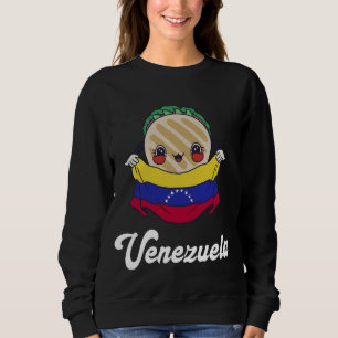 Venezuela Roots Arepa Venezolaanse hartvlag Zuid Trui