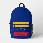 Venezuela, rugzak, Venezolaanse vlag / patriottisc Bedrukte Rugzak (Voorkant)