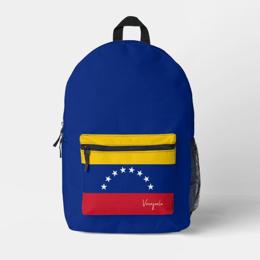 Venezuela, rugzak, Venezolaanse vlag / patriottisc Bedrukte Rugzak (Voorkant)