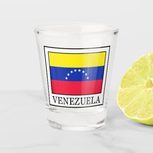 Venezuela Shot Glas (Voorkant)
