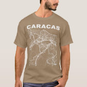 Venezuela Souvenir Caracas City Street gift T-shirt (Voorkant)