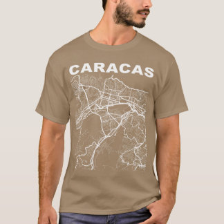Venezuela Souvenir Caracas Stad Straat cadeau T-shirt