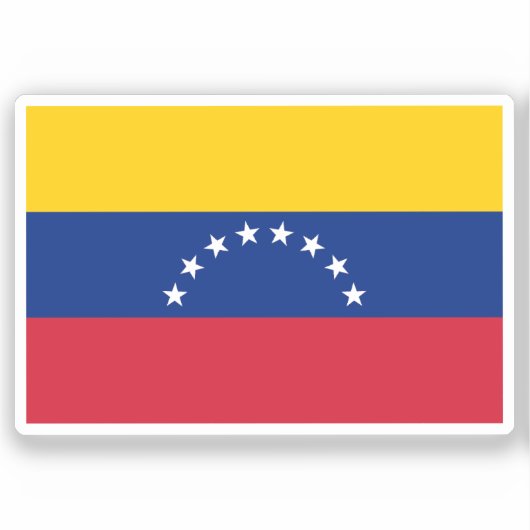 Venezuela Sticker (Voorkant)