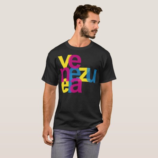 Venezuela T Shirt (Voorkant volledig)