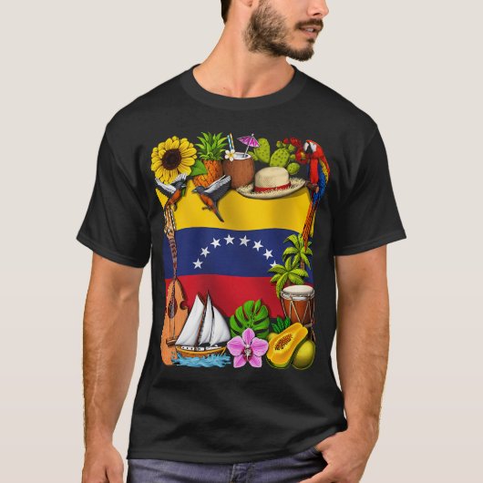 Venezuela trots t-shirt (Voorkant)