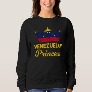 Venezuela Trotse Venezolaanse vlag Hispanic Girl W Trui