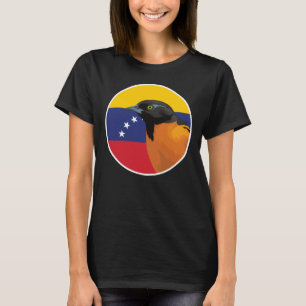 Venezuela Troupial Venezolaanse Nationale Dierenvl T-shirt