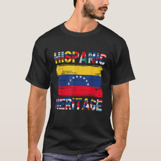 Venezuela - Venezolaanse vlag - Hispanic H T-shirt