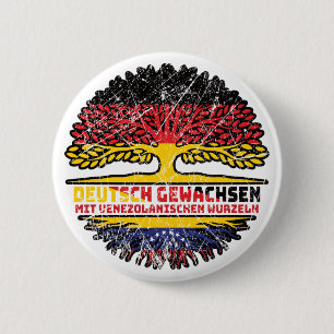 Venezuela Venezuela Duitsland Baum Ronde Button 5,7 Cm
