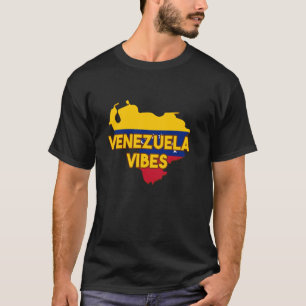 Venezuela vibes trotse Venezolaanse vlag Hispanic T-shirt
