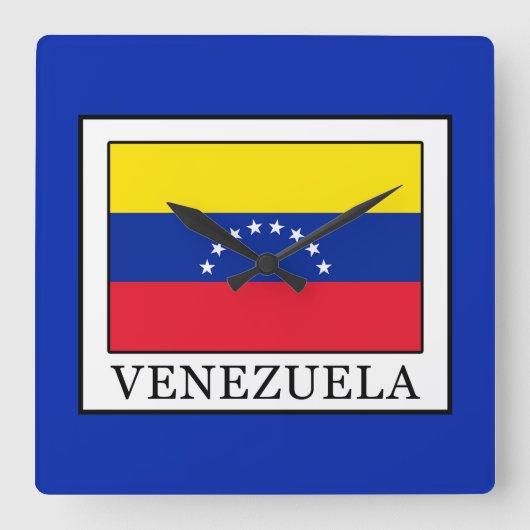 Venezuela Vierkante Klok (Voorkant)