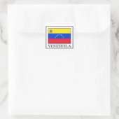 Venezuela Vierkante Sticker (Tas)