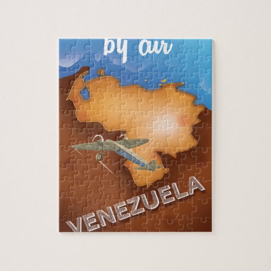 Venezuela vintage reisposter legpuzzel (Verticaal)