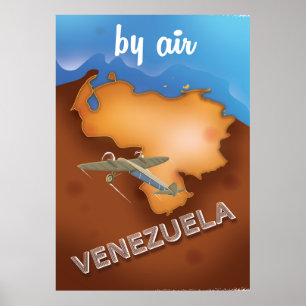 Venezuela vintage reisposter poster