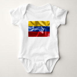 Venezuela vlag Baby Jersey Bodysuit