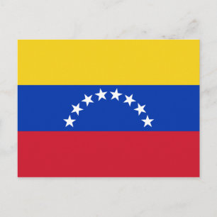 venezuela vlag briefkaart